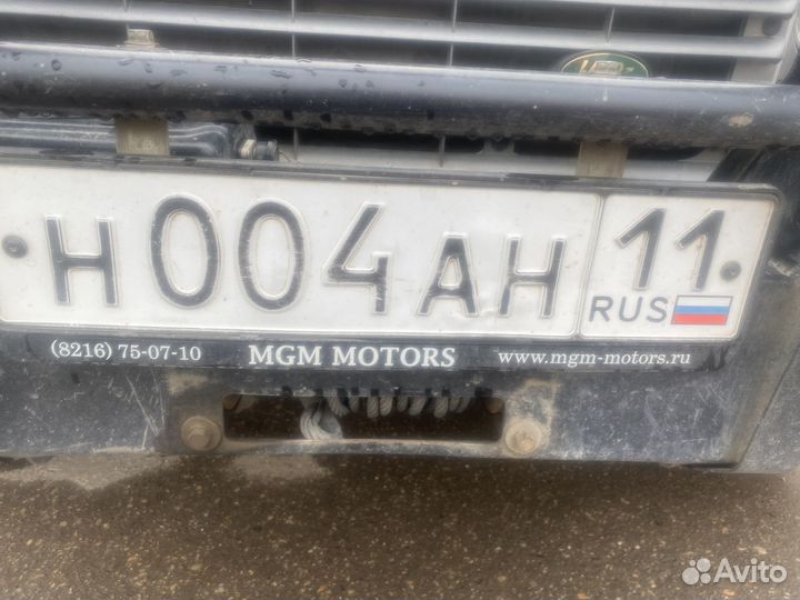 Land Rover Defender 2.5 МТ, 2007, 87 000 км
