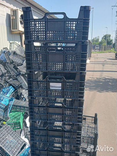 Пластиковые ящики для овощей и ягод бу