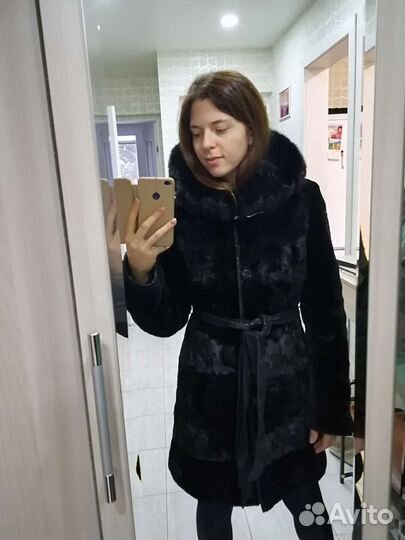 Шуба кролик/норка