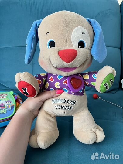 Умный щенок и муз книга fisher price