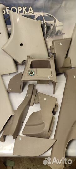 Пластик салона Chery QQ6 S21