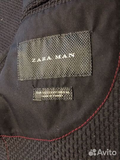 Пиджак блейзер мужской zara man