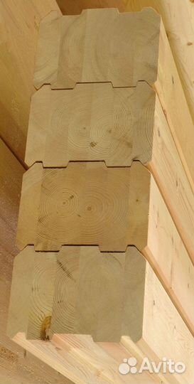 Клееный профилированный брус от производителя