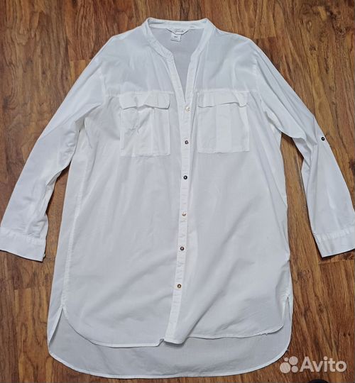 Рубашка белая женская