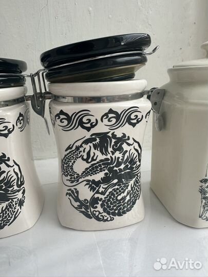 Ёмкости банки для хранения керамика