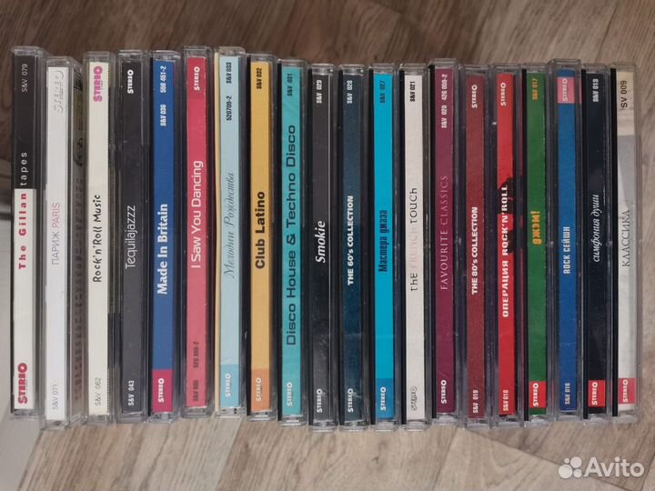 CD disc из журнала stereo AND video, цена за все