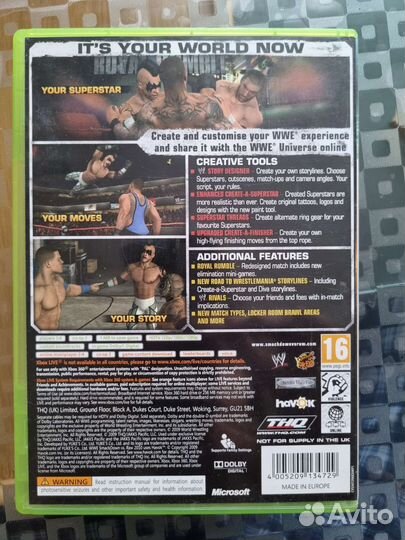Smackdown vs raw 2010 xbox 360