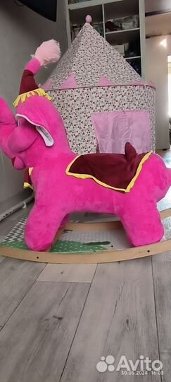 Детская качалка слоник