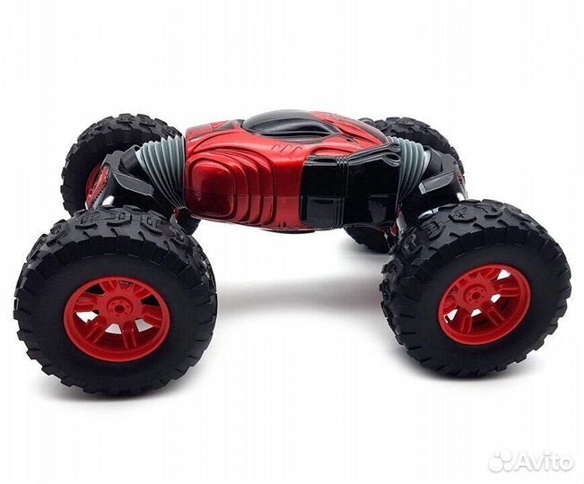 Машинка перевертыш Hyper Champions 49 см, красная