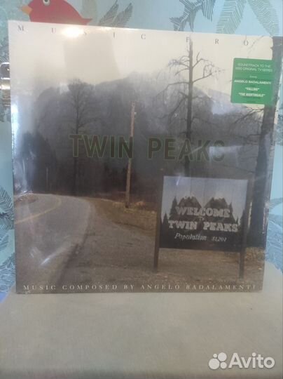 Twin Peaks Пластинка LP Soundtrack OST Новая