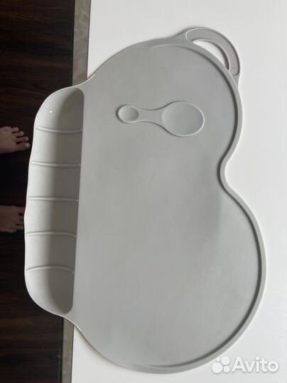 Детский коврик для кормления под тарелку