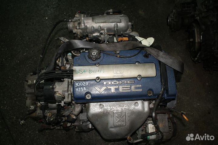 Двигатель в сборе honda H23A, 2300 куб.см Контрактная