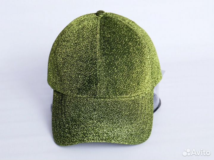 Бейсболка, зеленый перламутр