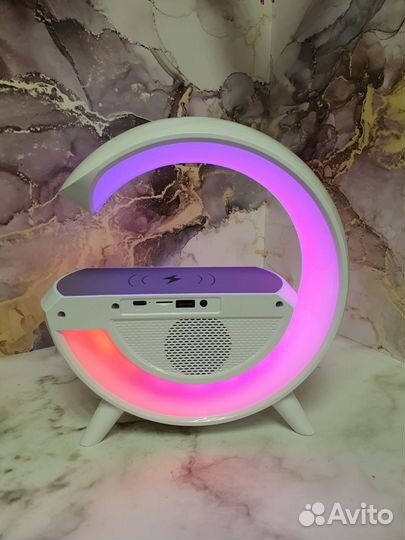 Колонка часы будильник