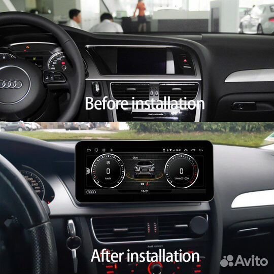 Магнитола Audi A4, A5 2007-2015 Android+Camera