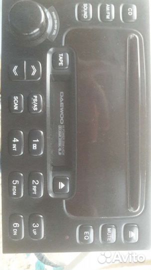 Магнитола дэу