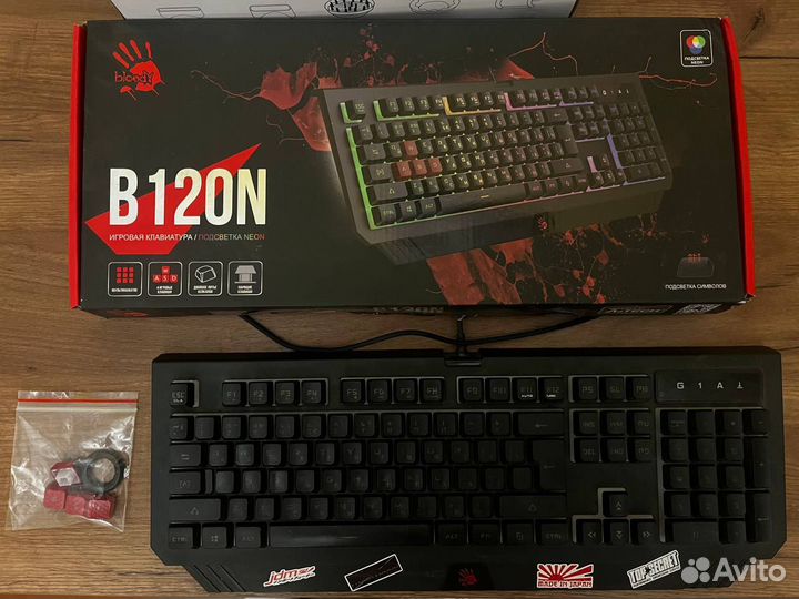 Игровая клавиатура Bloody b120n