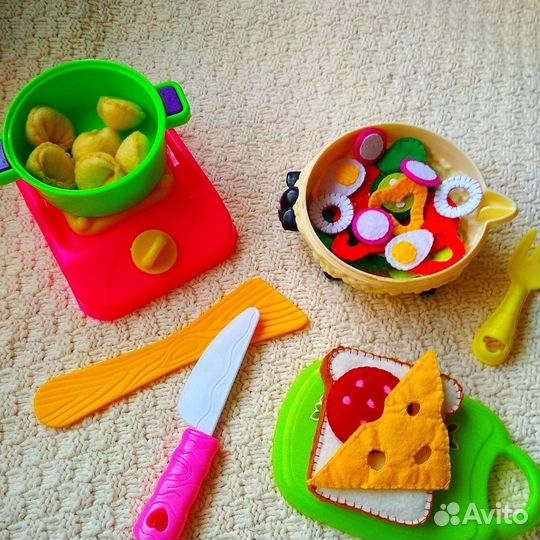 Еда из фетра