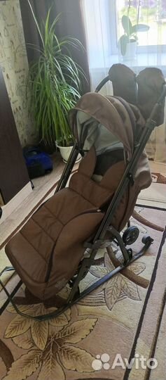 Коляска санки