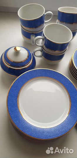 Чешский чайный сервиз Thun. 22 предмета