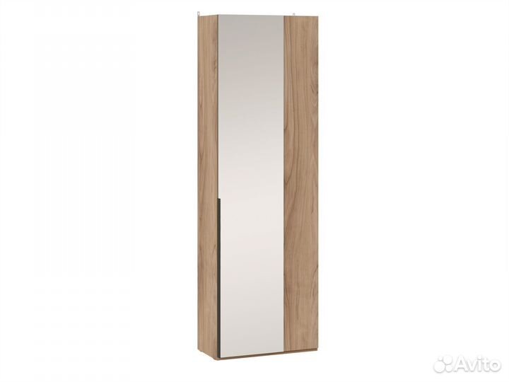 Шкаф угловой с зеркальной дверью 