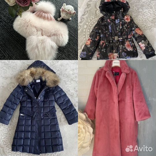 Шубка barbara alvisi новая 8-10 лет