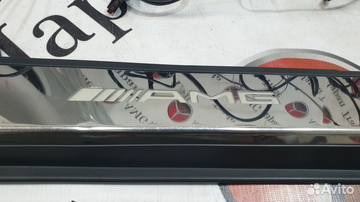 Порожки салонные AMG Mercedes CL-Class C215 W215