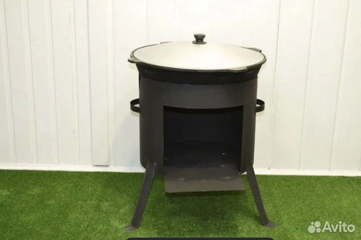 Печь под казан на 16 литров без дверцы учаг