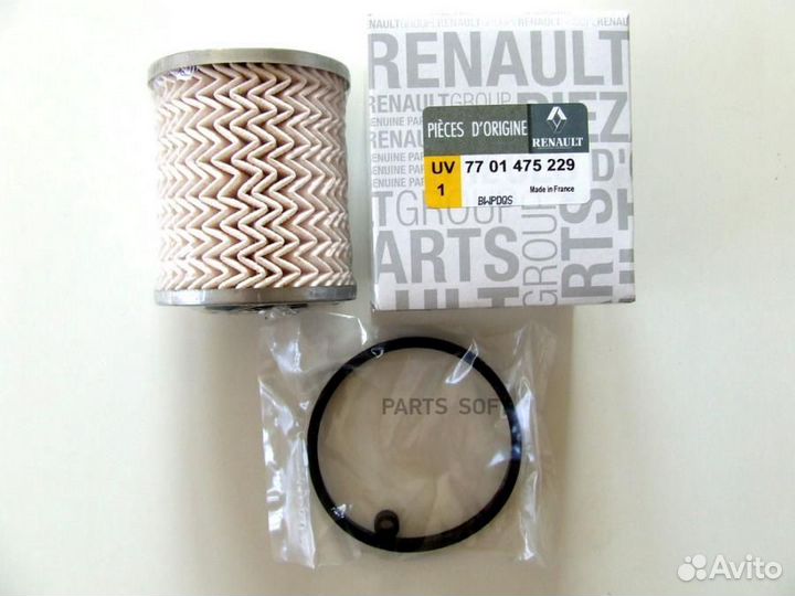 Renault 7701475229 фильтр топливный