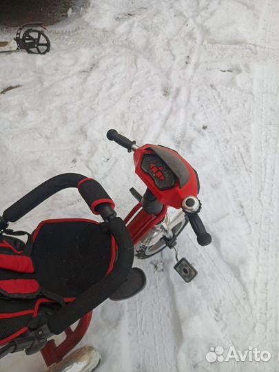 Детский велосипед с ручкой бу