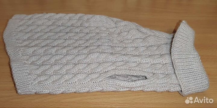 Свитер для маленькой собаки ошейник и игрушка