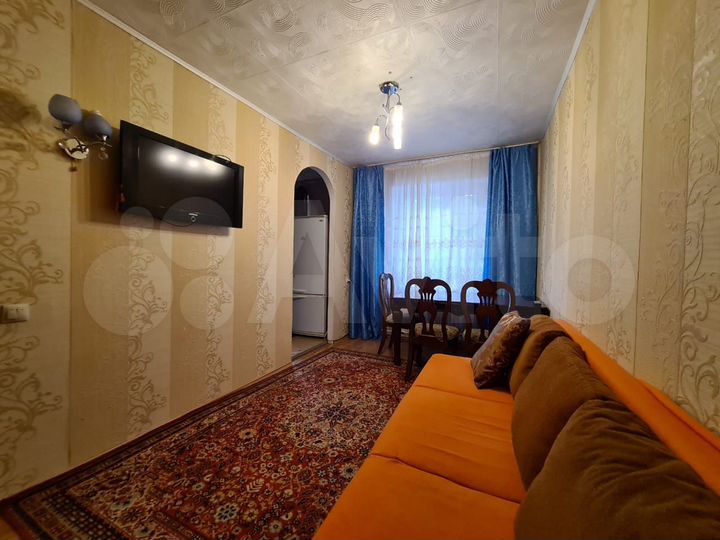 3-к. квартира, 58 м², 1/4 эт.