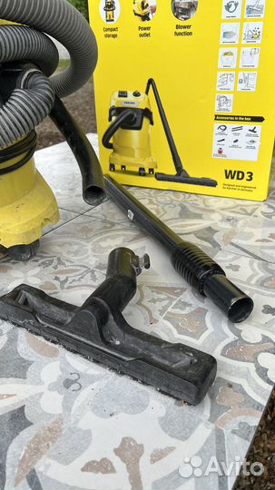 Пылесос Karcher wd 3 p