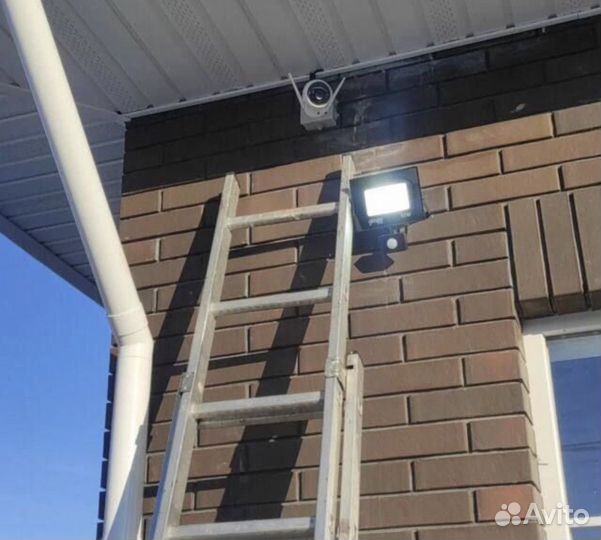 Установка видеонаблюдения/интернета на дачу в дом