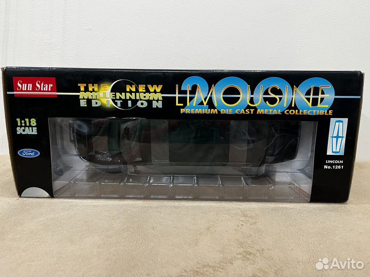 Модель Sun Star Lincoln(лимузин 1:18)