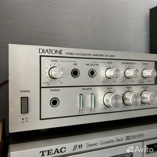 Кассетный муз. центр teac / diatone / luxman