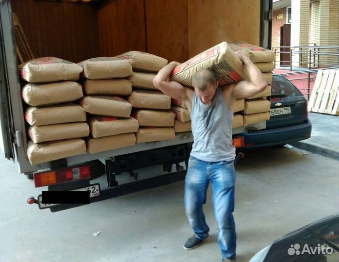 Грузчики, демонтаж и вывоз мусора, переезды 24/7