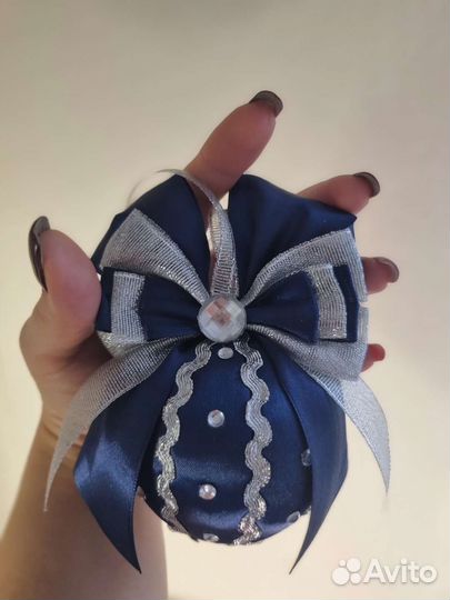 Шары на ёлку ручной работы