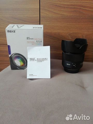 Объектив Meike 85mm f 1.8 for Canon объявление продам