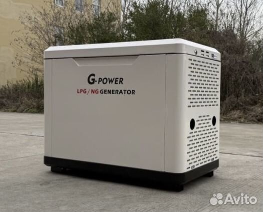 Газовый генератор 9 кВт g-powerSL9000SE3 с постоян