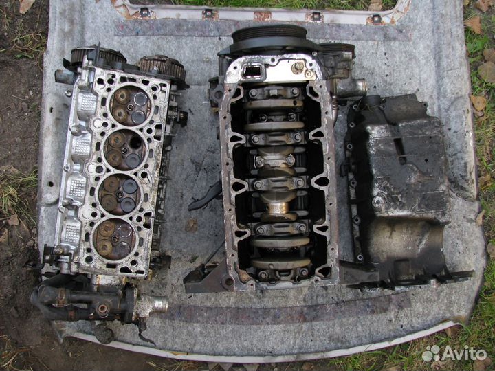 Opel блок цилиндров головка гбц картер 2007