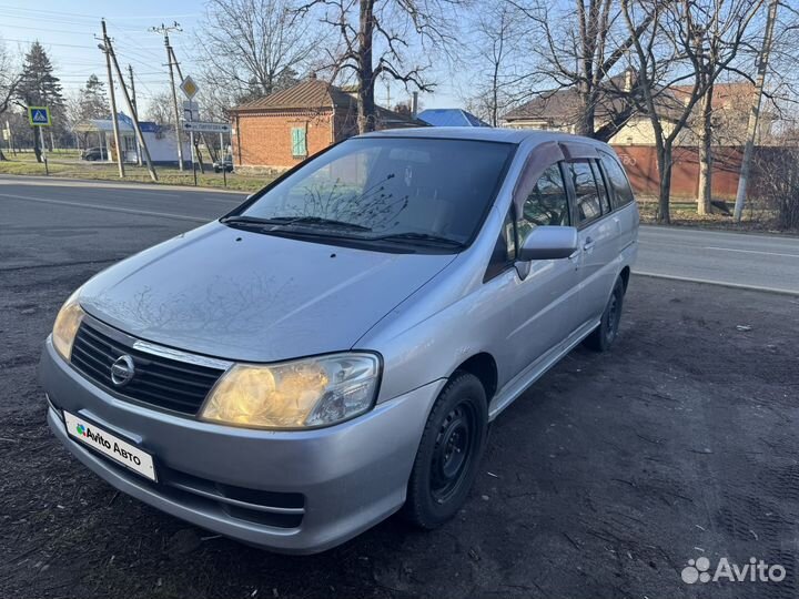 Nissan Liberty 2.0 CVT, 2001, 247 000 км