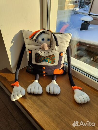 Подушка ручная работа 40*40 см