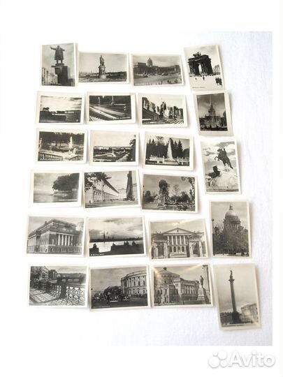 Набор 16 мини фото «Ленинград» 1949 г издания