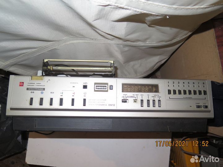 Видеомагнитофон Электроника вм 12