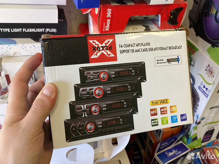 Магнитола с блютузом новые