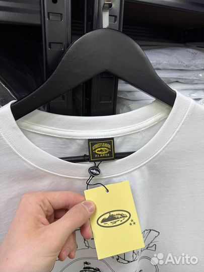 Футболка corteiz белая (хит 2025)