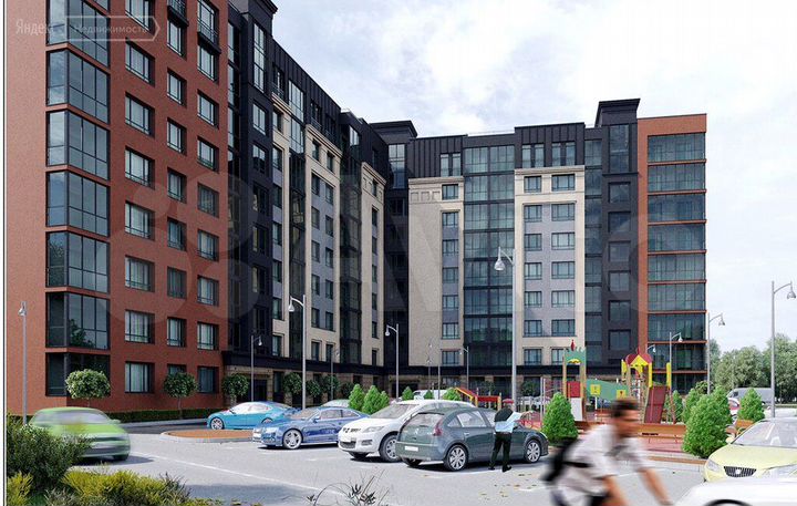 2-к. квартира, 56,8 м², 2/9 эт.