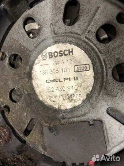 Вентилятор радиатора Opel Astra J A16XER 2010