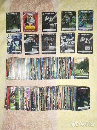 Карточки черепашки ниндзя